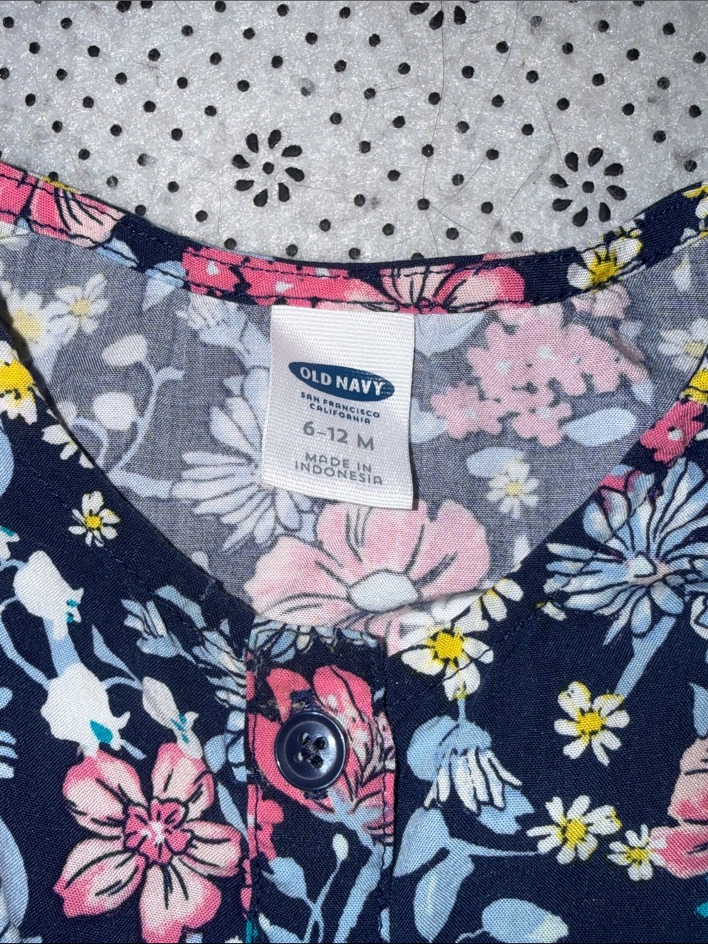 🛍CUTE  LITTLE GIRLS ROMPER SIZE 6-12 MONTHS - Picture 4 of 6
